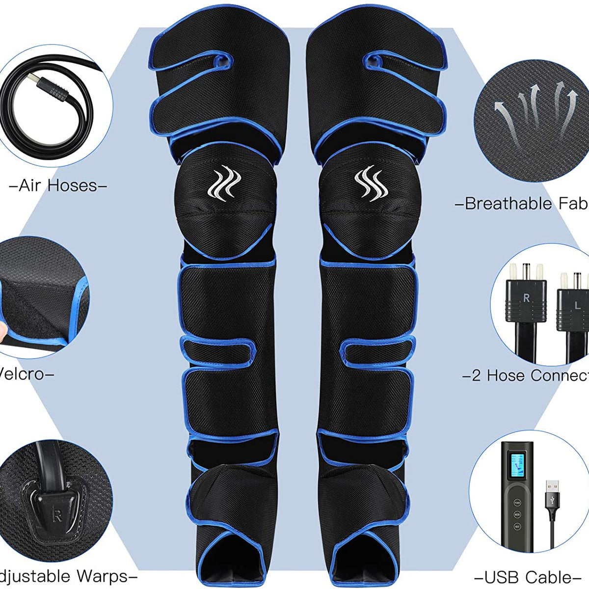 360° Air Pressure Leg Massager