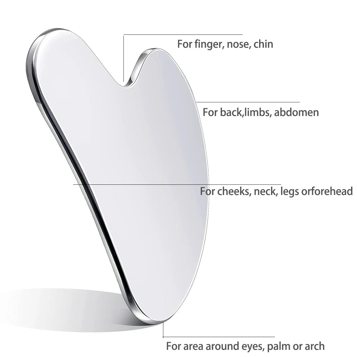 Stainless Steel Gua Sha Plate