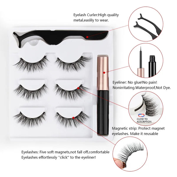 3D Magnetic Eyelashes