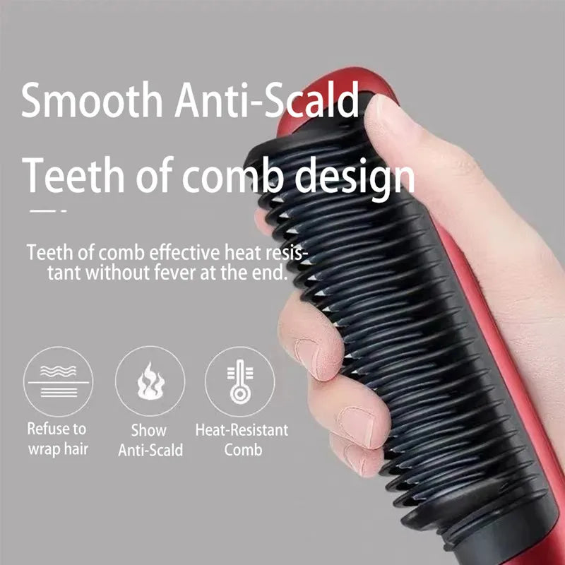 Electric Hair Straightener Brush