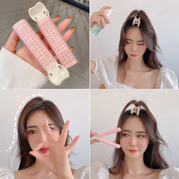 2Pcs Hair Root Fluffy Clip Set