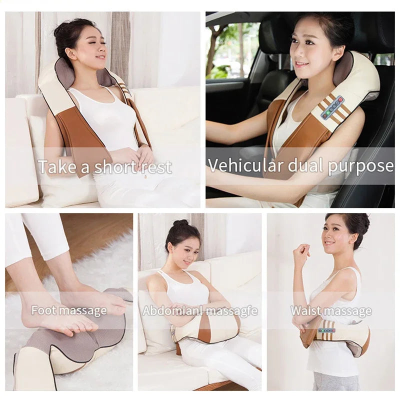 Neck & Shoulder Shiatsu Heat Massager