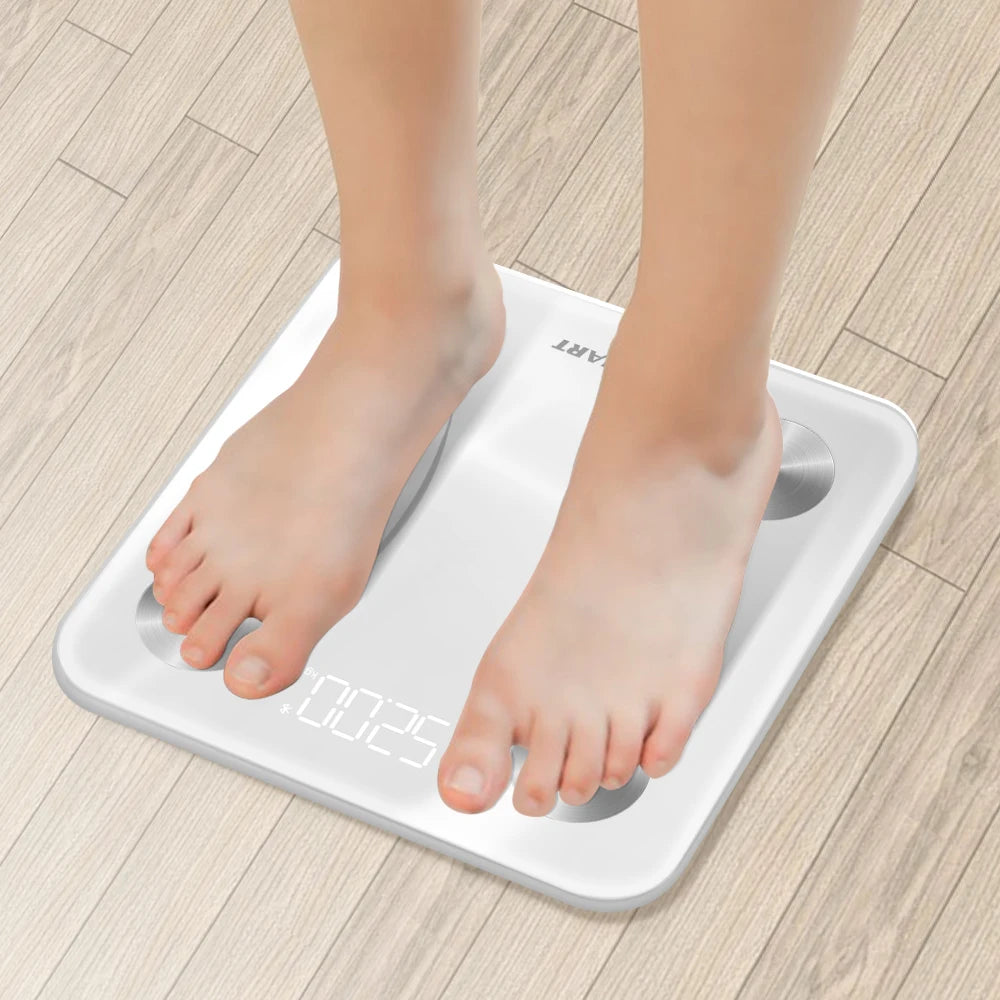 INSMART Body Weight Scale Bathroom Scale Digital Body Weight Balance Smart Scale Body Composition Smart Floor Scales BMI